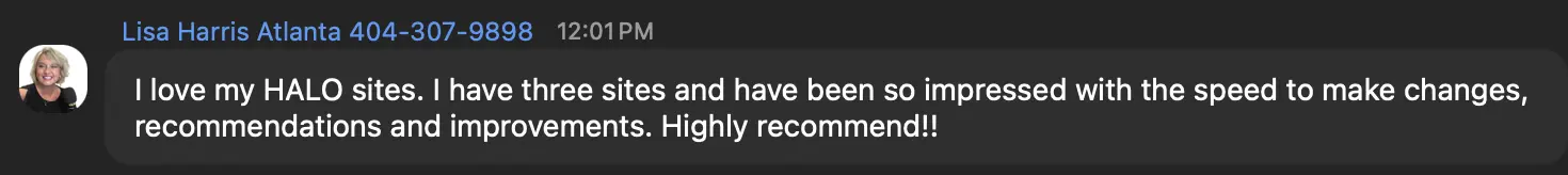 Lisa, team chat