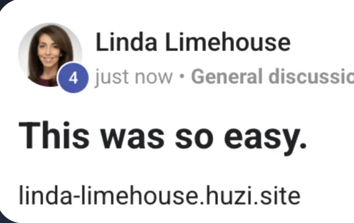 Linda, community post