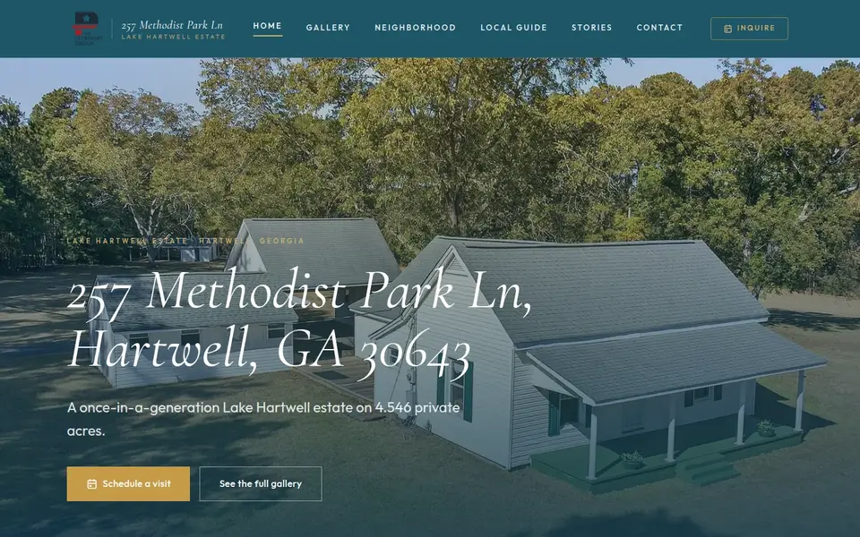 257 Methodist Park Ln, Hartwell: the listing site