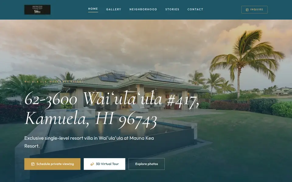 62-3600 Amaui Pl #417, Kamuela: the listing site