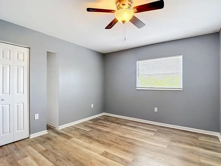 Bedroom: the empty listing photo